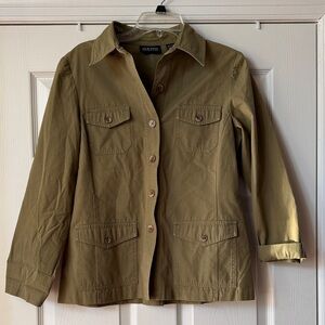 New York & Company Olive Utility Jacket